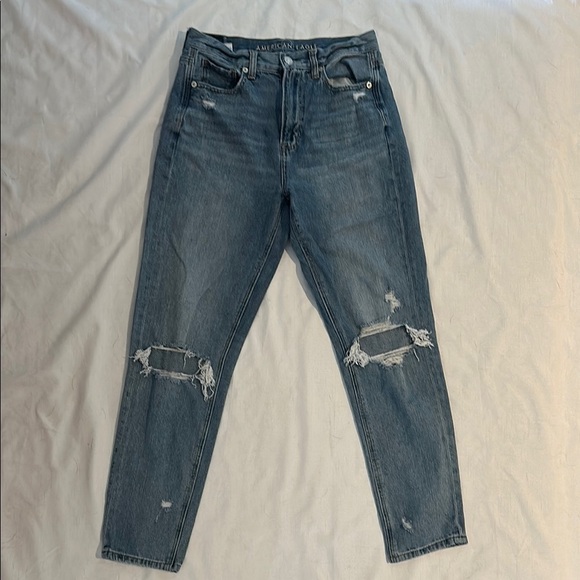 American Eagle Outfitters Denim - Trendy Ripped Blue Jeans